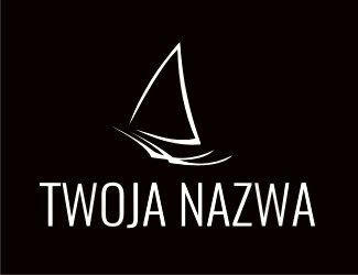 Projekt graficzny logo dla firmy online Katamaran Żaglówka