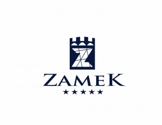 Projekt graficzny logo dla firmy online ZAMEK