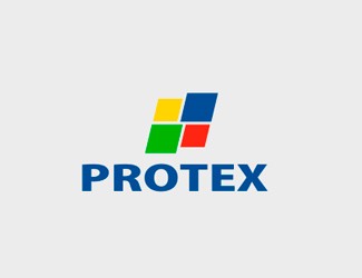 Projekt logo dla firmy Protex | Projektowanie logo