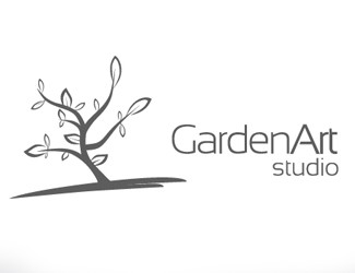 Projekt logo dla firmy GarderArt | Projektowanie logo