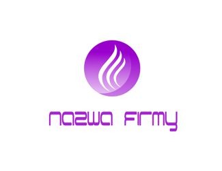 Projekt graficzny logo dla firmy online purple