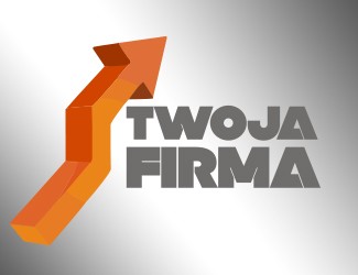 Projekt graficzny logo dla firmy online wzrost