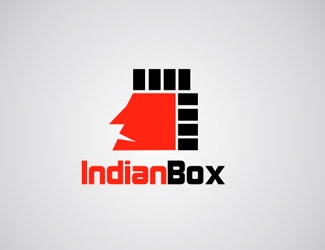 Projekt logo dla firmy IndianBox | Projektowanie logo