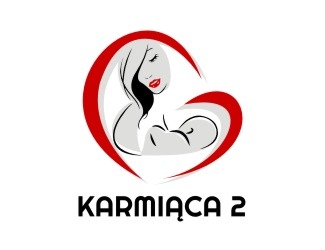 Projekt graficzny logo dla firmy online Karmiąca 2