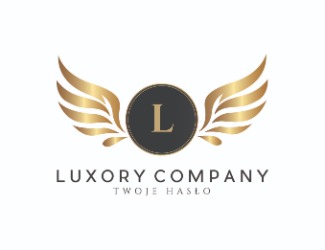 Projekt graficzny logo dla firmy online Luxory Wings