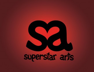 Projekt logo dla firmy superstar arts | Projektowanie logo