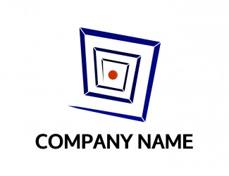 Projekt graficzny logo dla firmy online głębia