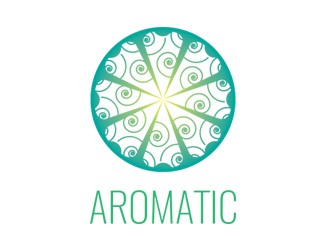 Projekt graficzny logo dla firmy online aromatic