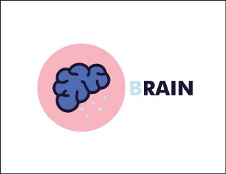 brain - projektowanie logo - konkurs graficzny