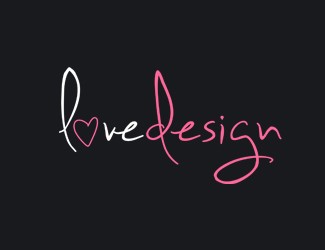 Projekt logo dla firmy Love design | Projektowanie logo