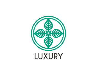 Projekt graficzny logo dla firmy online luxury