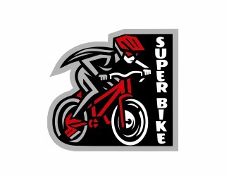 Projekt graficzny logo dla firmy online Super bike