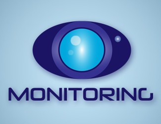 Projekt graficzny logo dla firmy online monitoring