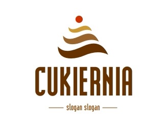 Projekt logo dla firmy CUKIERNIA | Projektowanie logo