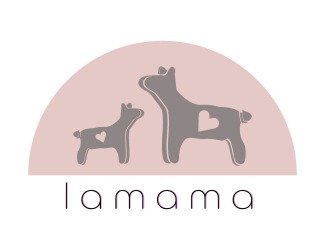 Projektowanie logo dla firm online Lamama