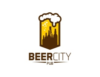 Projekt graficzny logo dla firmy online Beer