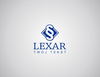 Projekt graficzny logo dla firmy online Lexar