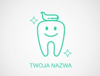 Projekt logo dla firmy logo dentysta | Projektowanie logo