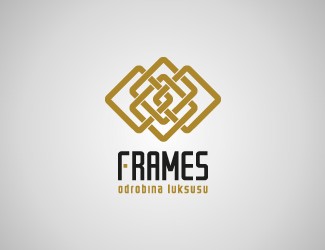 Projekt logo dla firmy Frames | Projektowanie logo
