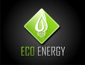 Projekt logo dla firmy ECO ENERGY | Projektowanie logo