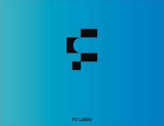 Projekt graficzny logo dla firmy online FC LOGO