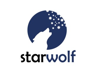 Projekt graficzny logo dla firmy online starwolf