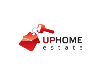 Projekt logo dla firmy UPHOME Estate | Projektowanie logo