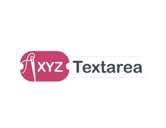 Projekt graficzny logo dla firmy online XYZ Tekstylia