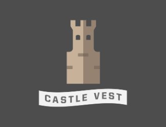 Projekt graficzny logo dla firmy online CASTLE VEST