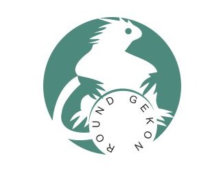 Projekt graficzny logo dla firmy online Round Gekon