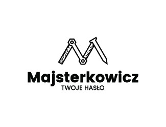 Projekt graficzny logo dla firmy online Majsterkowicz