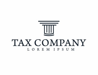 Projekt graficzny logo dla firmy online TaxCompany
