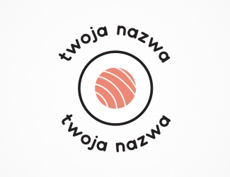 Projekt graficzny logo dla firmy online Sushi | Logo dla restauracji