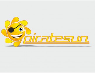 Projekt logo dla firmy Piratesun | Projektowanie logo