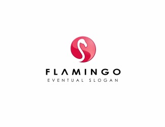 Projekt logo dla firmy FLAMINGO | Projektowanie logo