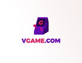 Projekt graficzny logo dla firmy online VGame