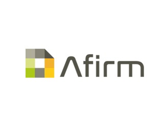 Projekt graficzny logo dla firmy online Afirm
