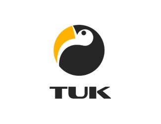 Projekt graficzny logo dla firmy online TUK