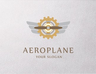 Projekt graficzny logo dla firmy online Aeroplane