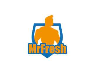 Projekt graficzny logo dla firmy online MrFresh