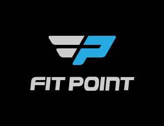 Projekt graficzny logo dla firmy online Fit Point
