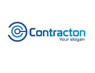 Projekt graficzny logo dla firmy online Contracton