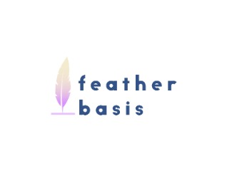 Projekt logo dla firmy Feather Basis | Projektowanie logo
