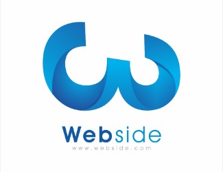 Projekt graficzny logo dla firmy online Webside