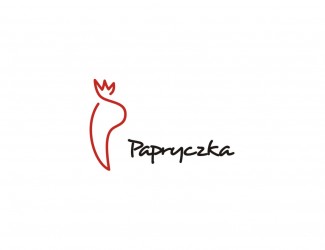 Projekt graficzny logo dla firmy online P jak Papryczka