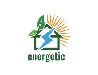 Projekt graficzny logo dla firmy online energetic