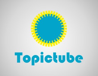 Projekt graficzny logo dla firmy online Topictube