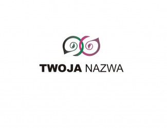 Projekt graficzny logo dla firmy online kwiaty