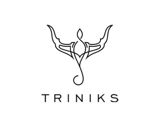 Projekt graficzny logo dla firmy online trinks