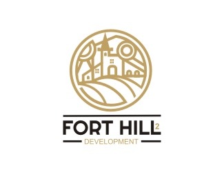 Projekt graficzny logo dla firmy online Fort hill 2